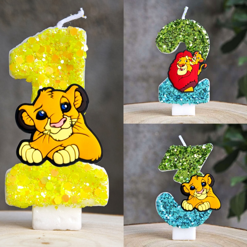 Lion King Simba Candle Number  - مراجعة Zebra Candle Supplies وسعره