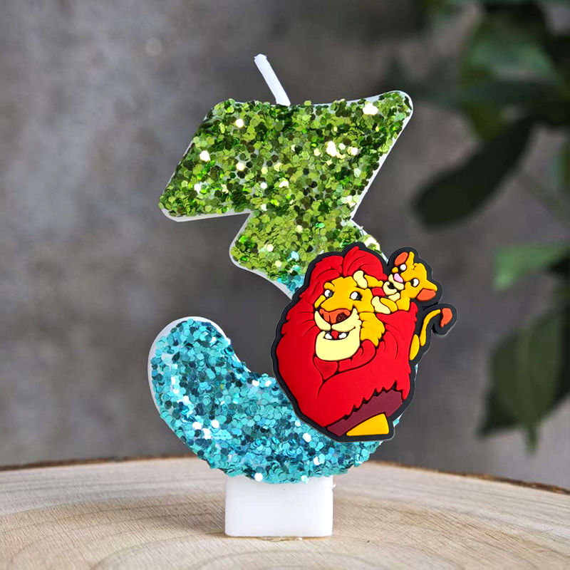 Lion King Simba Candle Number  - مراجعة Zebra Candle Supplies وسعره