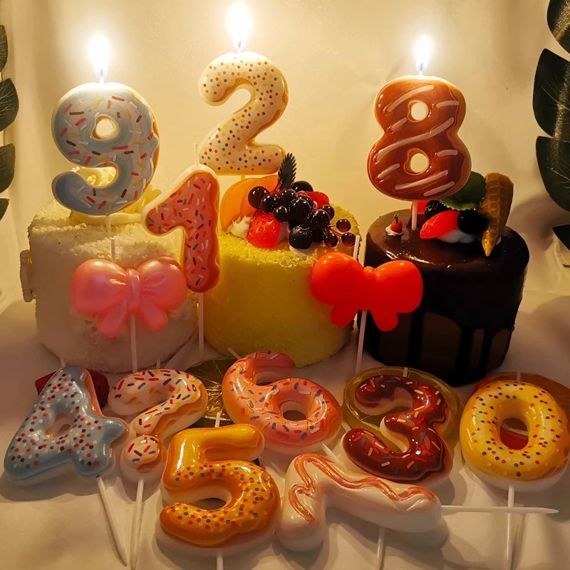 الحلو دونات عدد شمعة 0-9 عدد ع - مراجعة Zebra Candle Supplies وسعره