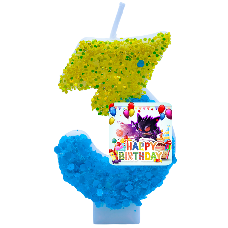 شموع بوكيمون جينجار بتصميم أرق - مراجعة Zebra Candle Supplies وسعره